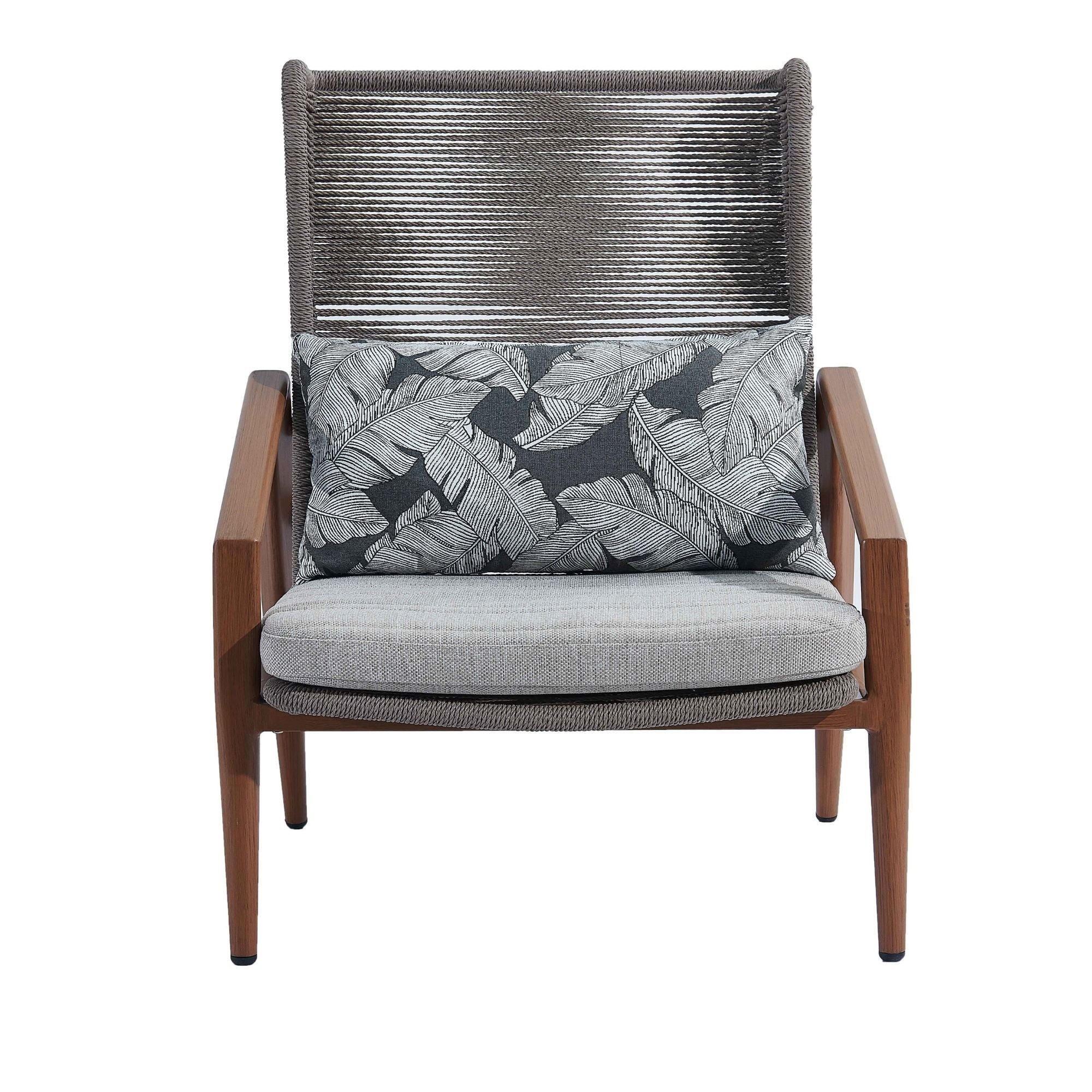 Juego De Balcón Terraza Mykonos 1-1 Cuerpos Con Mesa de Centro