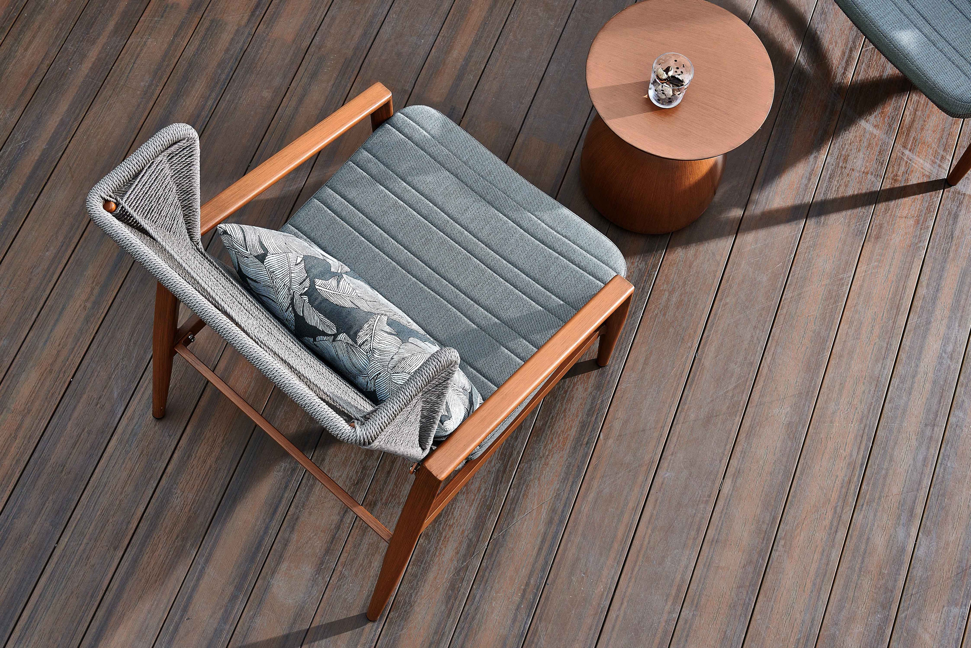 Juego De Balcón Terraza Mykonos 1-1 Cuerpos Con Mesa de Centro